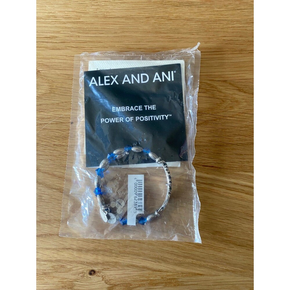 Disney Parks Alex and Ani  Beaded Wrap Bracelet Celebrate New With Tag